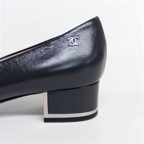 chanel block heel pumps|chanel pumps.